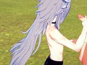 原神耽美 - Razor被Diluc打手枪和操 - 日本亚洲漫画动漫游戏色情同性 taiwan prop gay porn