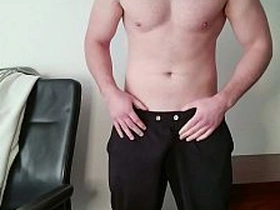 毛爹吐口水在巨根上爆发——必看！PhantomGentX男同单人秀 asian gay cum porn