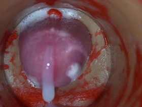 内射实录——体内镜头捕捉男性深喉射精 teacher gay porn asian