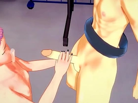 咒术回战耽美 - 虎杖悠仁打飞机后被宿傺干 - 娘炮变装日本亚洲漫画动漫游戏同性恋色情 gay porn chinese midget