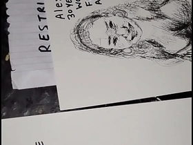 快速素描中给女人奶子喷上精液作为收尾 hot erotic detached porn