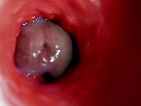 一根漂亮的大鸡巴在湿滑的小穴里汹涌抽插，啪啪作响！ korean bdsm gay porn