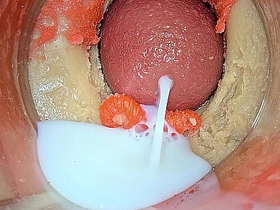 阴道内视角镜头对着你的鸡巴高潮 - ASMR 4k hot blissful porn kissing movie