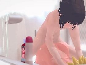 火影忍者BL-佐助在浴缸里干鸣人-亚洲日本动漫同人基情色情 hot asian abject gay porn