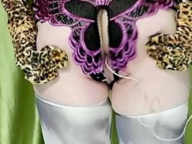 [色猫君] - 可爱猫男穿新蝴蝶内裤试不同肛尾 自慰高潮呻吟 chinese gay guys fucking porn