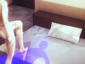 妖艳绿发女装少年惊艳技巧 - 日本亚洲漫画风男同色情 gay chinese sims porn