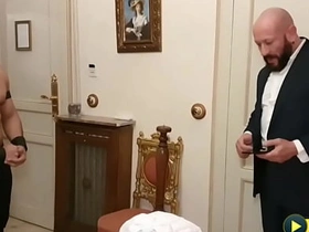 Favio Vador被肌肉猛男Darek Kraft舔肛 chinese gangsta gay porn