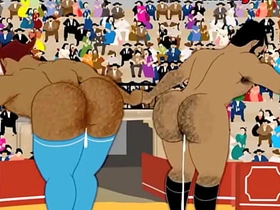 专吃男人屁股的斗牛士 hot gay porn hard